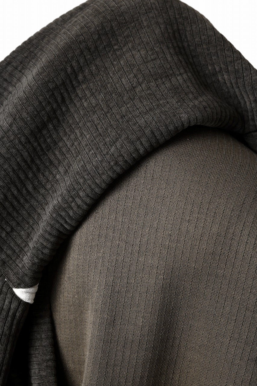 A.F ARTEFACT MODUROY KNIT TOPS (KHAKI x IVORY) - Image 11