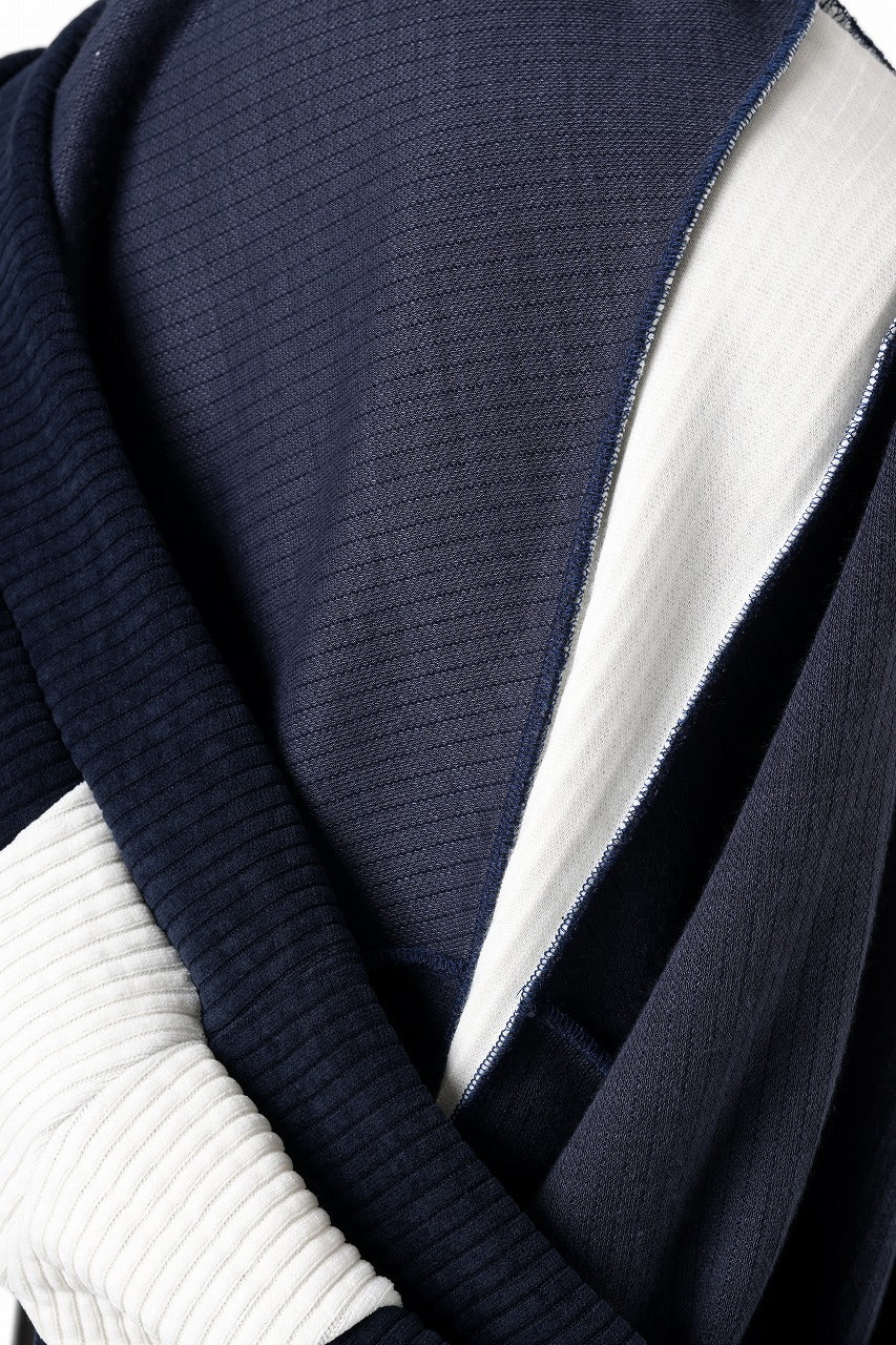 A.F ARTEFACT MODUROY KNIT TOPS (NAVY x IVORY) - Image 11