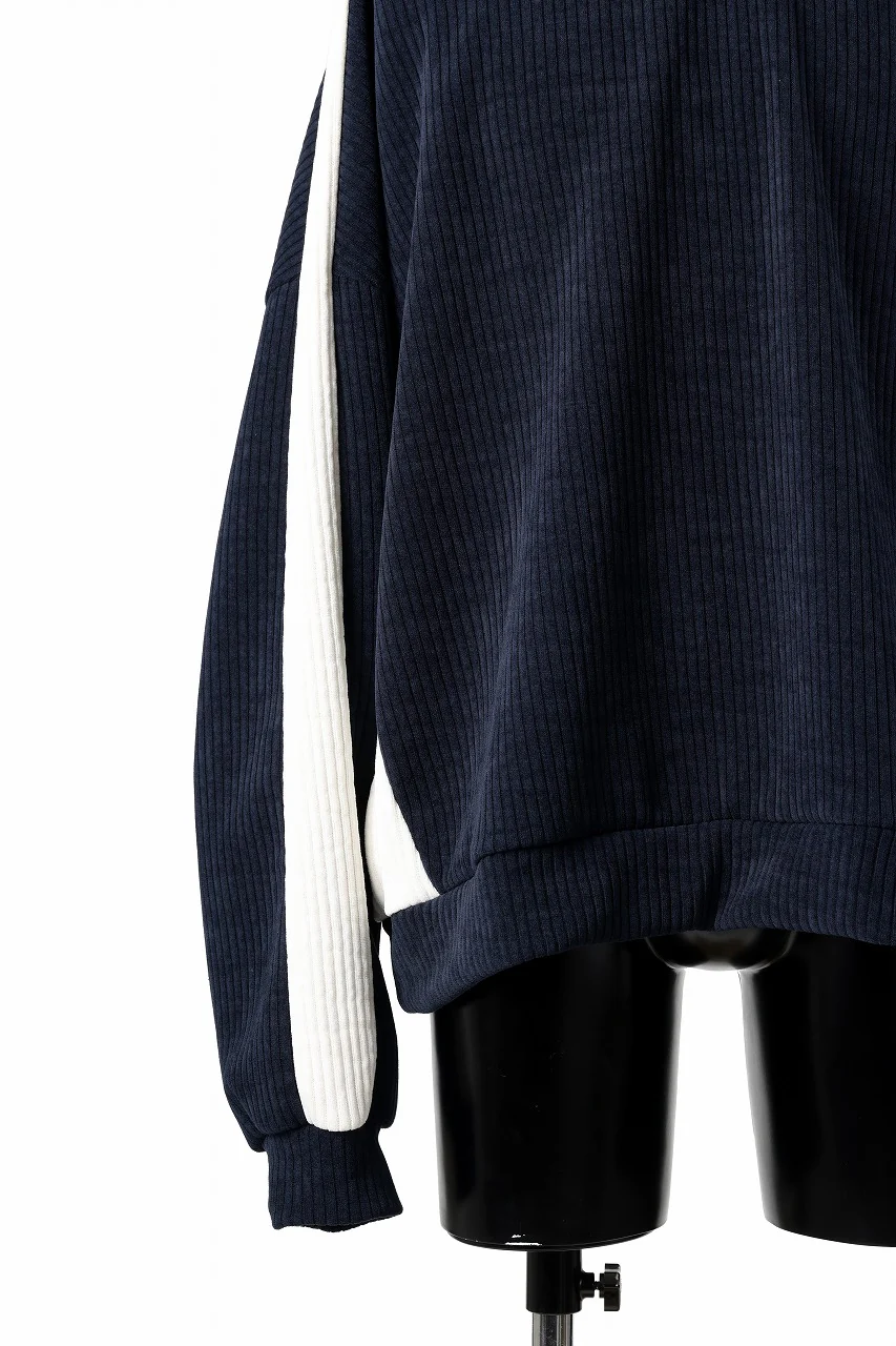 A.F ARTEFACT MODUROY KNIT TOPS (NAVY x IVORY) - Image 7