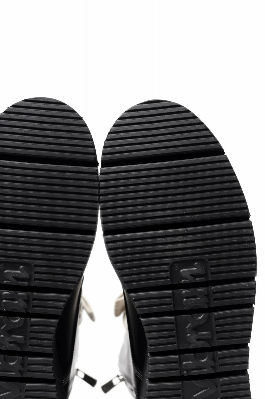 A.F ARTEFACT × Portaille DOUBLE SIDE ZIP BOOTS / ITALIAN VACHETTA SMOOTH (BLACK) - Image 22