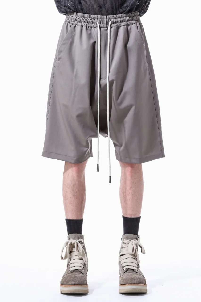 A.F ARTEFACT RESORT SARROUEL SHORTS / TROPICAL WOOL (GREY) - Image 12