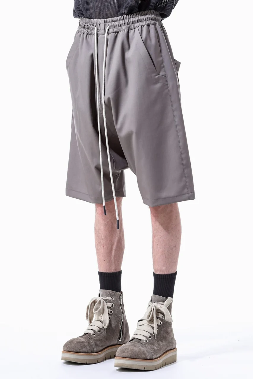 A.F ARTEFACT RESORT SARROUEL SHORTS / TROPICAL WOOL (GREY) - Image 13