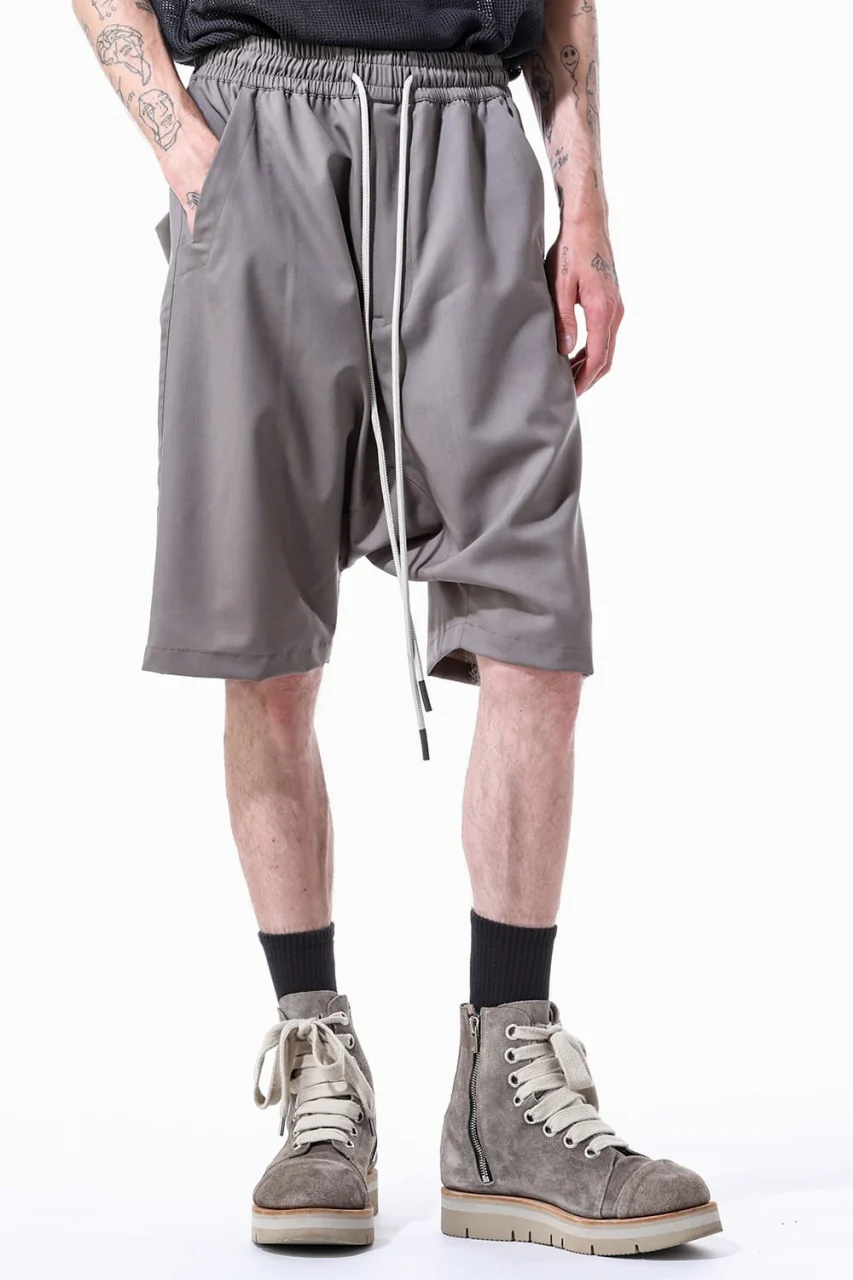 A.F ARTEFACT RESORT SARROUEL SHORTS / TROPICAL WOOL (GREY) - Image 19