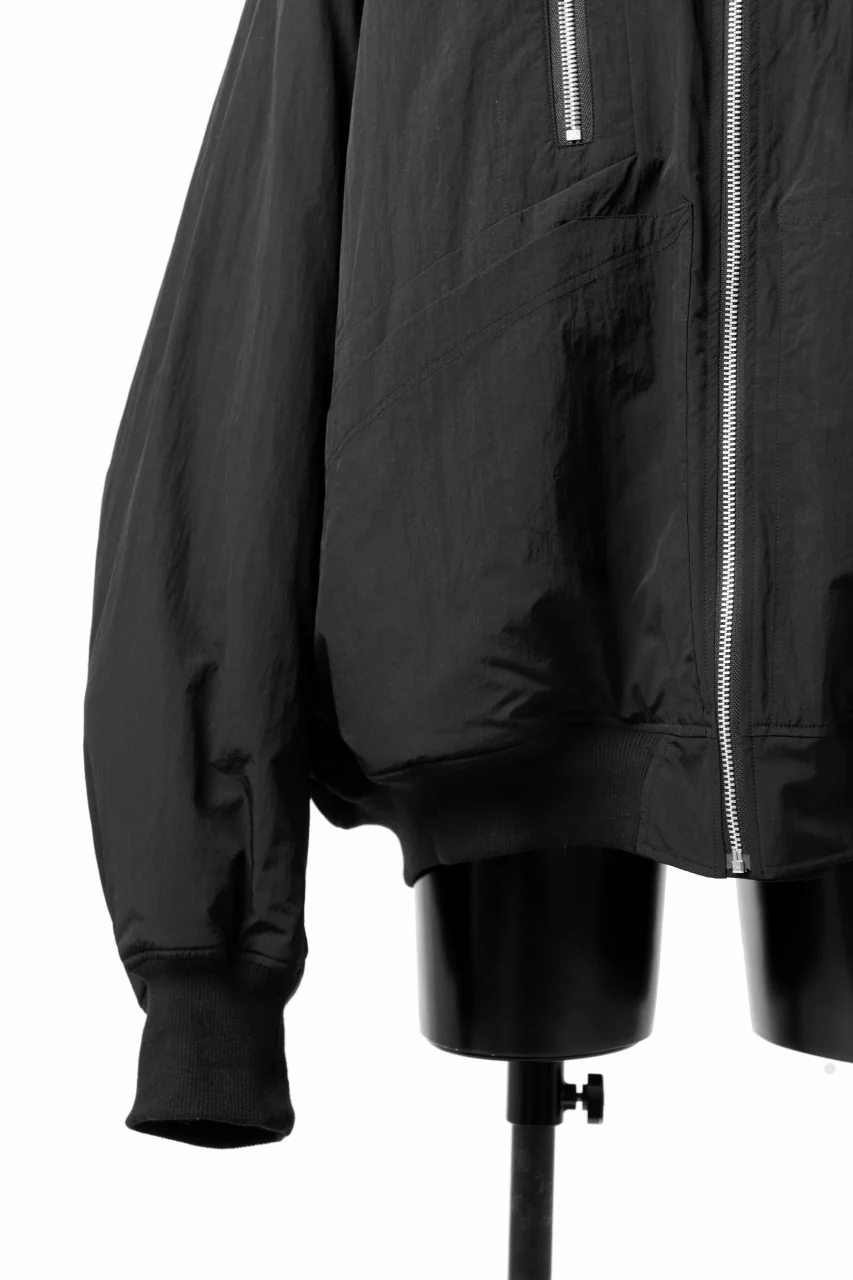 A.F ARTEFACT REVERSIBLE "BOMBER" MA-1 JACKET (BLACK x DARK ORANGE) - Image 16