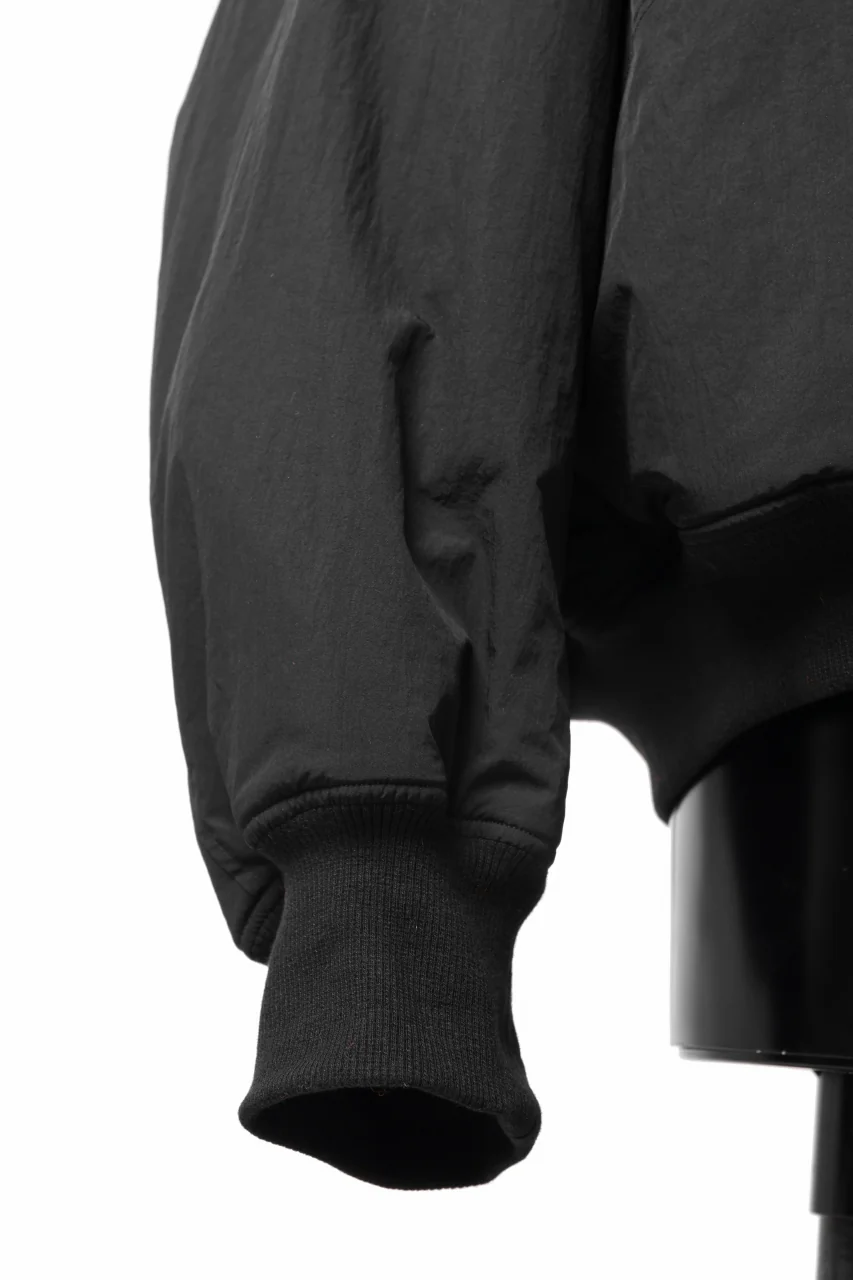 A.F ARTEFACT REVERSIBLE "BOMBER" MA-1 JACKET (BLACK x DARK ORANGE) - Image 17