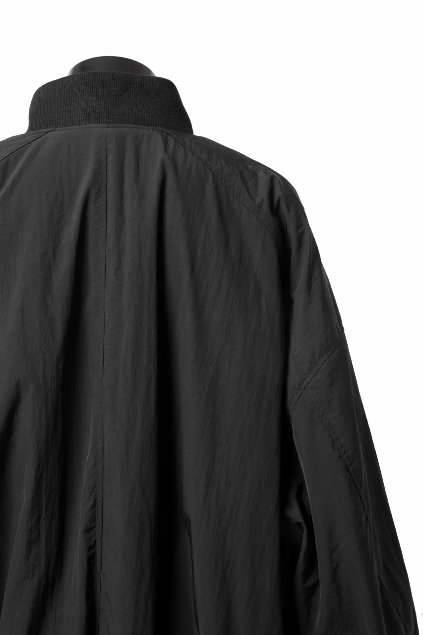 A.F ARTEFACT REVERSIBLE "BOMBER" MA-1 JACKET (BLACK x DARK ORANGE) - Image 19
