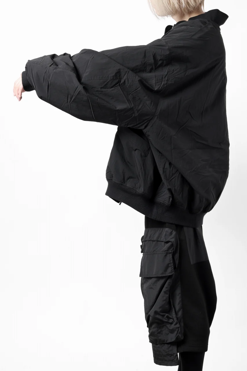 A.F ARTEFACT REVERSIBLE "BOMBER" MA-1 JACKET (BLACK x DARK ORANGE) - Image 29