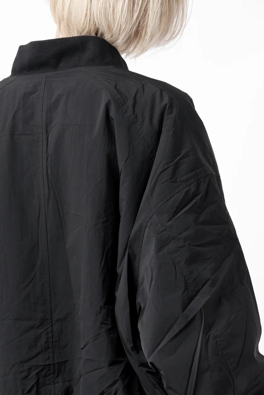 A.F ARTEFACT REVERSIBLE "BOMBER" MA-1 JACKET (BLACK x DARK ORANGE) - Image 48