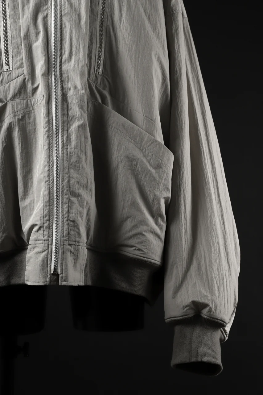 A.F ARTEFACT REVERSIBLE "BOMBER" MA-1 JACKET (IVORY x IVORY) - Image 11