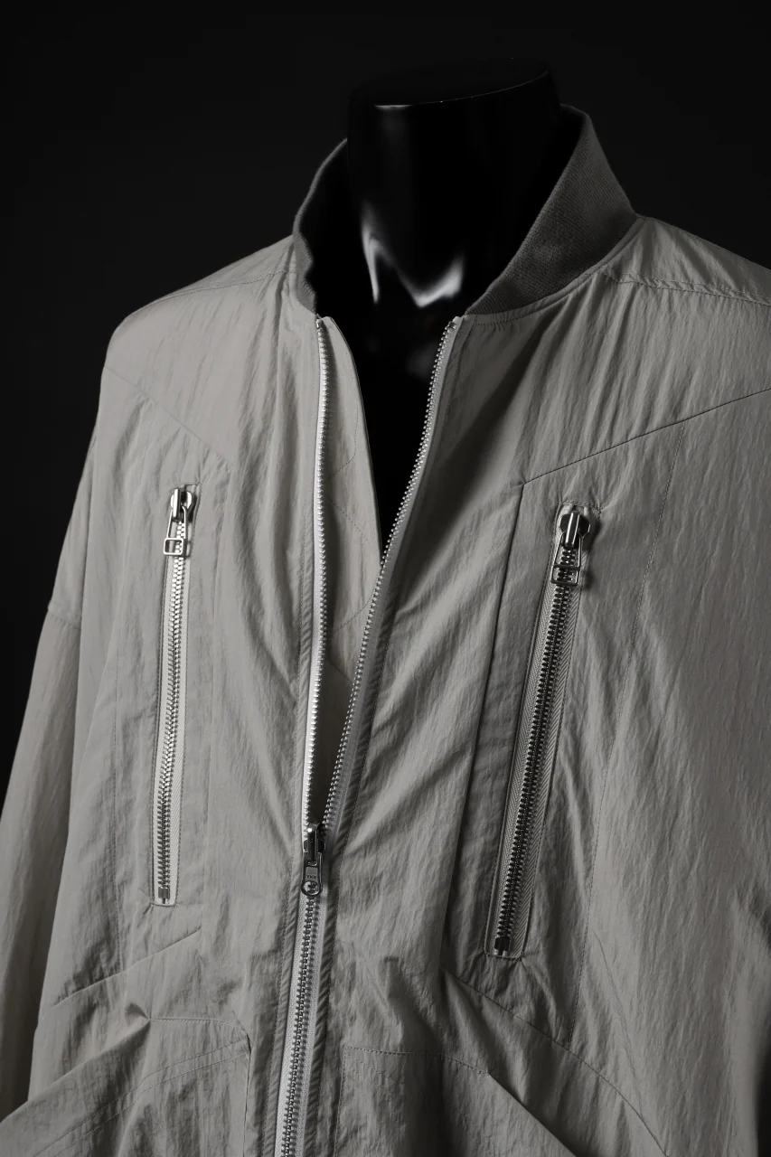A.F ARTEFACT REVERSIBLE "BOMBER" MA-1 JACKET (IVORY x IVORY) - Image 15