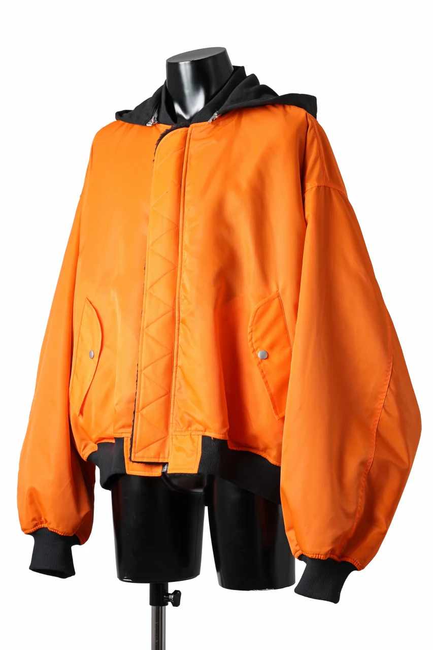 A.F ARTEFACT REVERSIBLE TEDDY BOMBER JACKET (BLACK) - Image 16