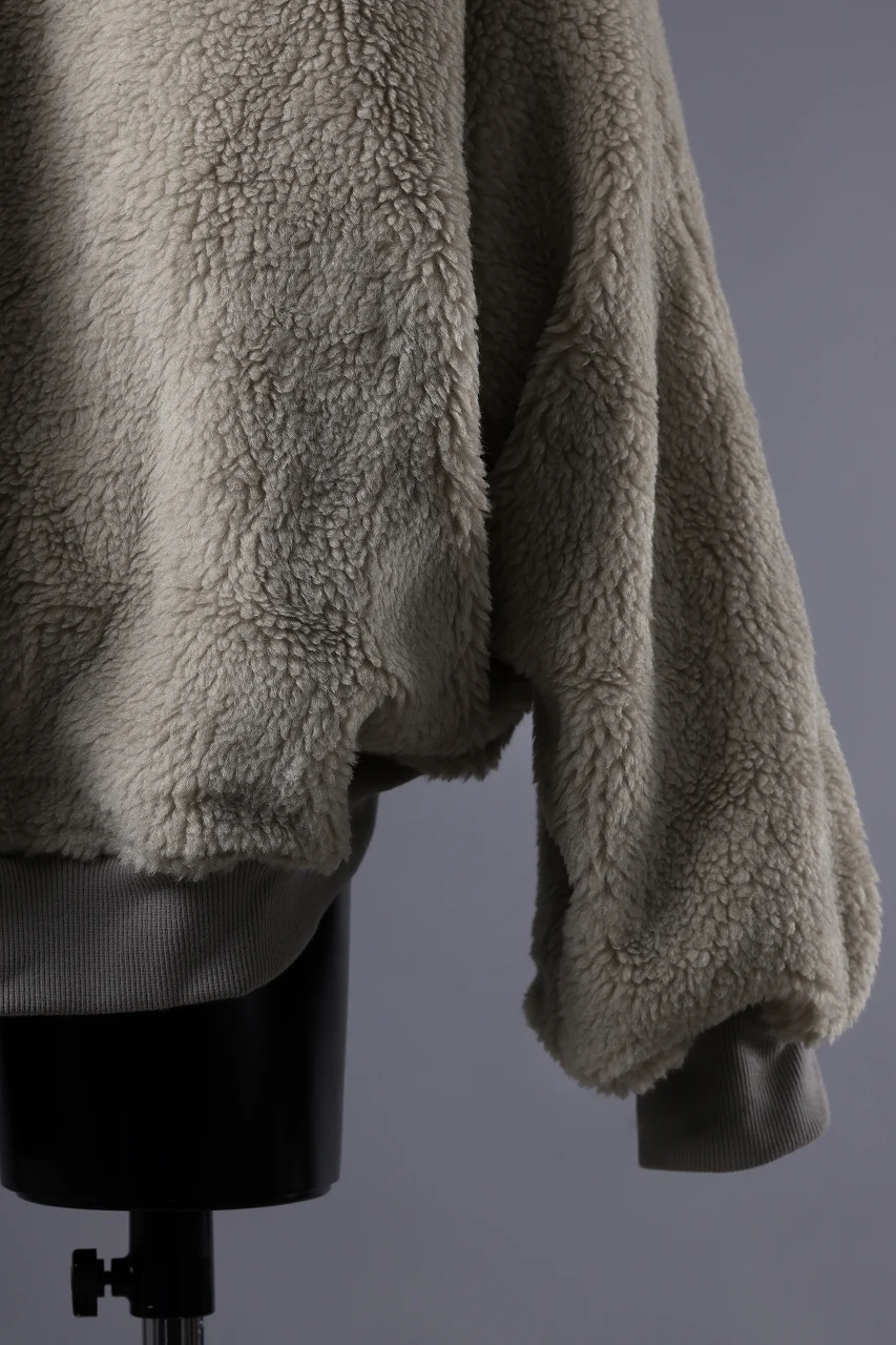 A.F ARTEFACT REVERSIBLE TEDDY BOMBER JACKET (IVORY) - Image 13