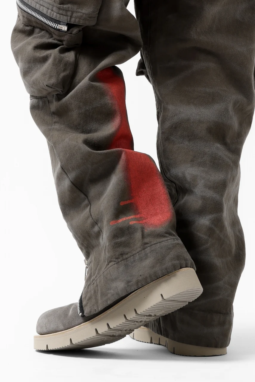A.F ARTEFACT RUGGED CARGO PANTS / VINTAGE DYED (KHAKI) - Image 41