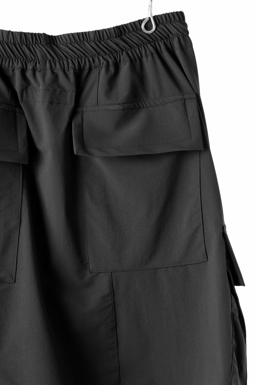 A.F ARTEFACT SARROUEL CARGO SHORTS / TECH-SMOOTH (BLACK) - Image 22