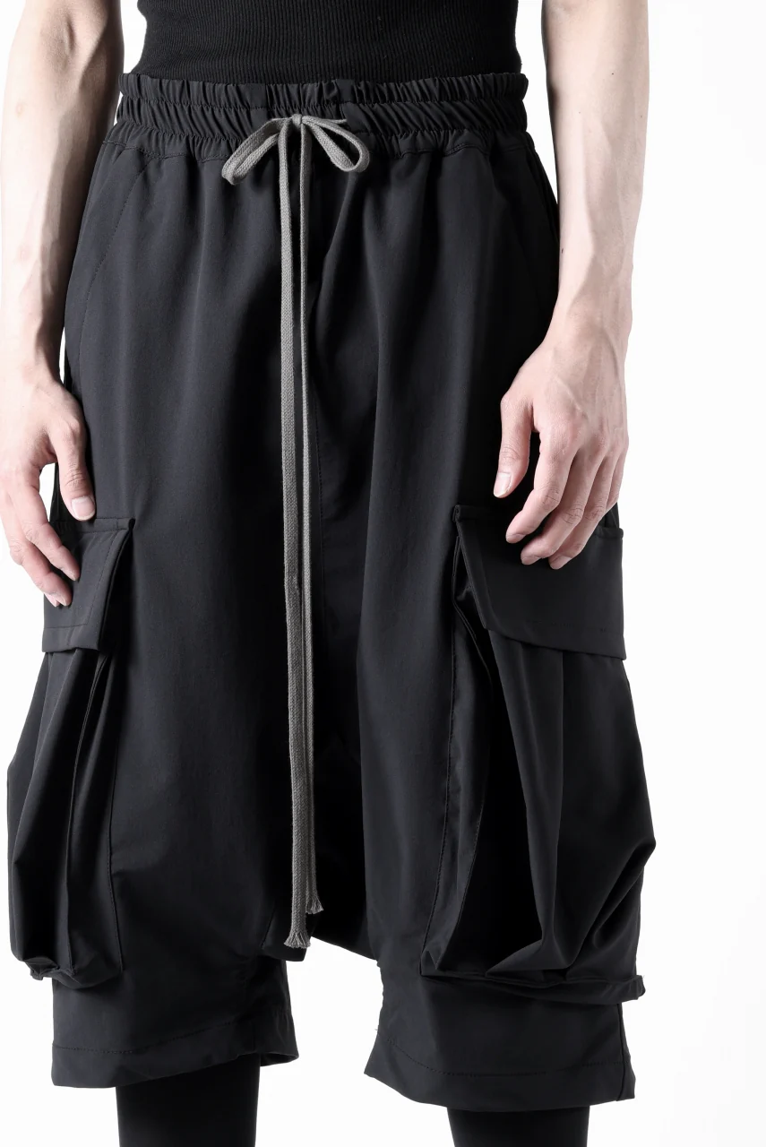 A.F ARTEFACT SARROUEL CARGO SHORTS / TECH-SMOOTH (BLACK) - Image 26
