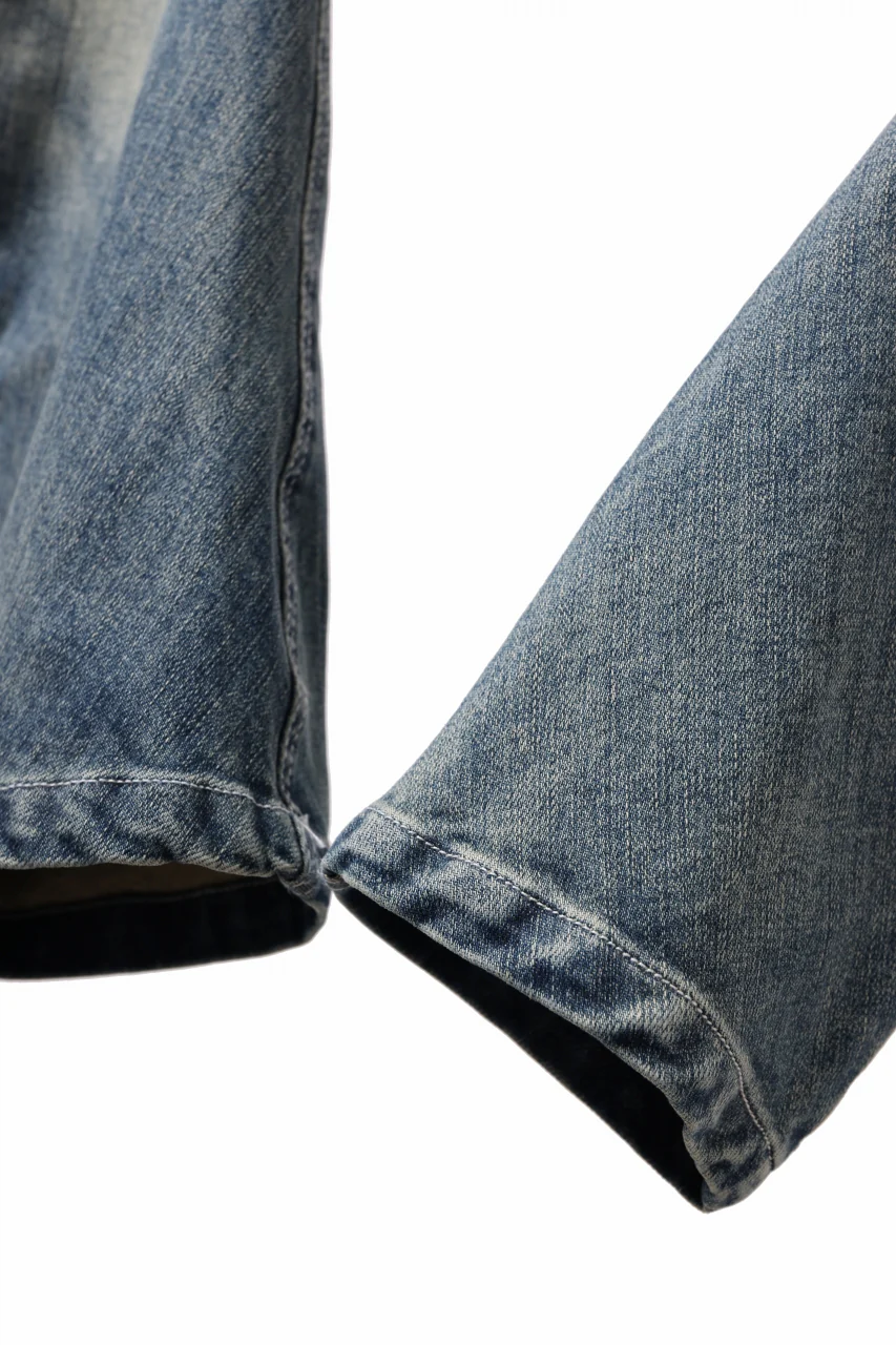 A.F ARTEFACT SARROUEL SKINNY PANTS / FADED AGEING DENIM (BLUE) - Image 23
