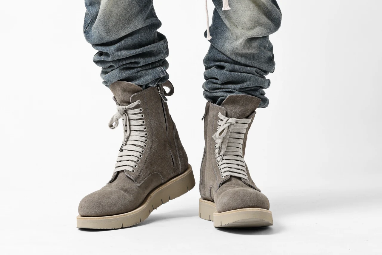 A.F ARTEFACT SARROUEL SKINNY PANTS / FADED AGEING DENIM (BLUE) - Image 29