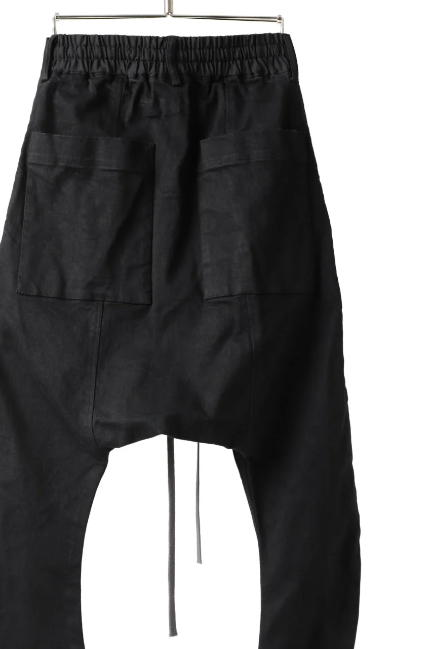 A.F ARTEFACT SARROUEL SKINNY PANTS / HI-STRETCH DENIM (BLACK) - Image 10