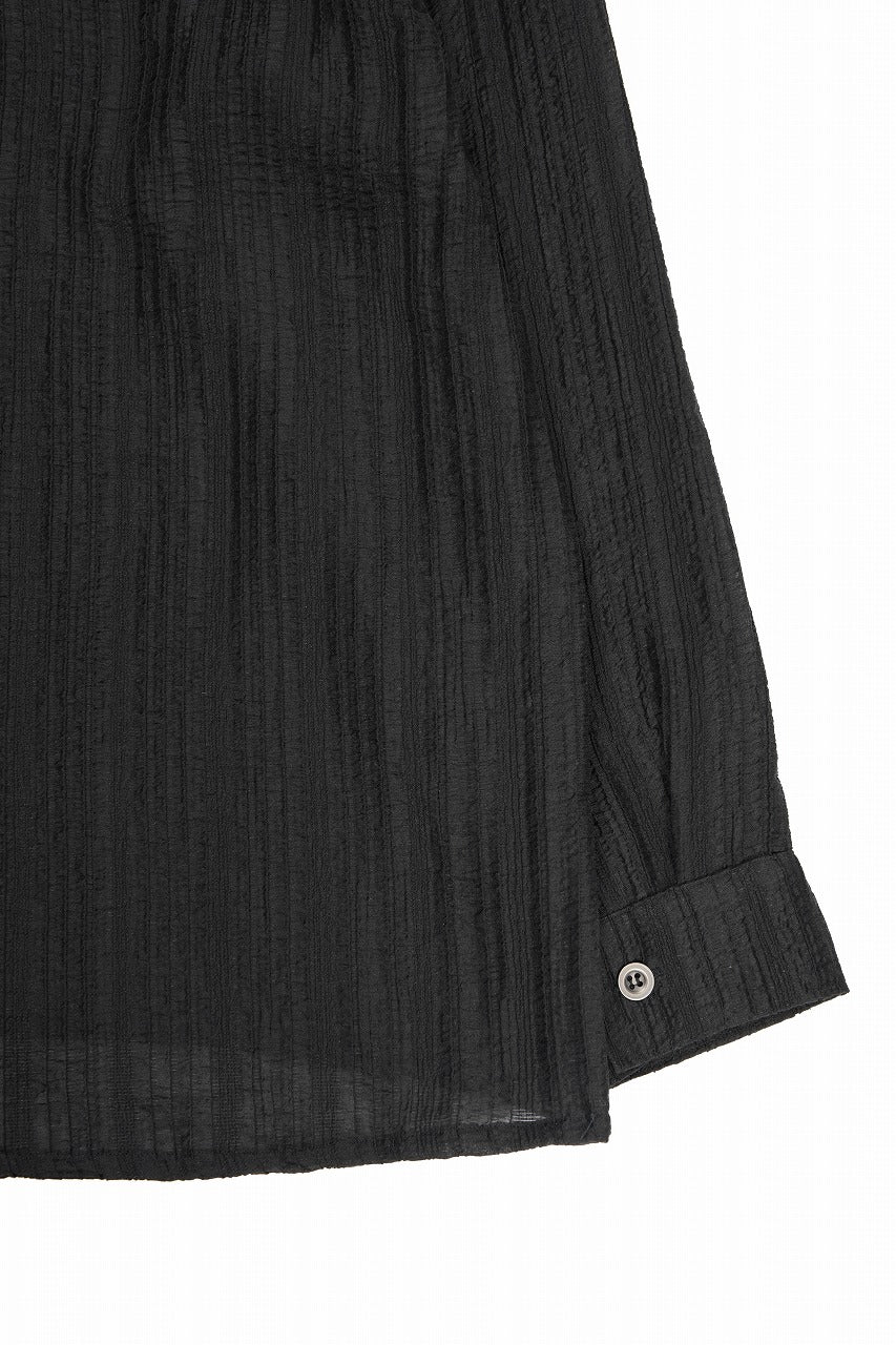 A.F ARTEFACT SHEER YO-RYU SHIRT (BLACK) - Image 10