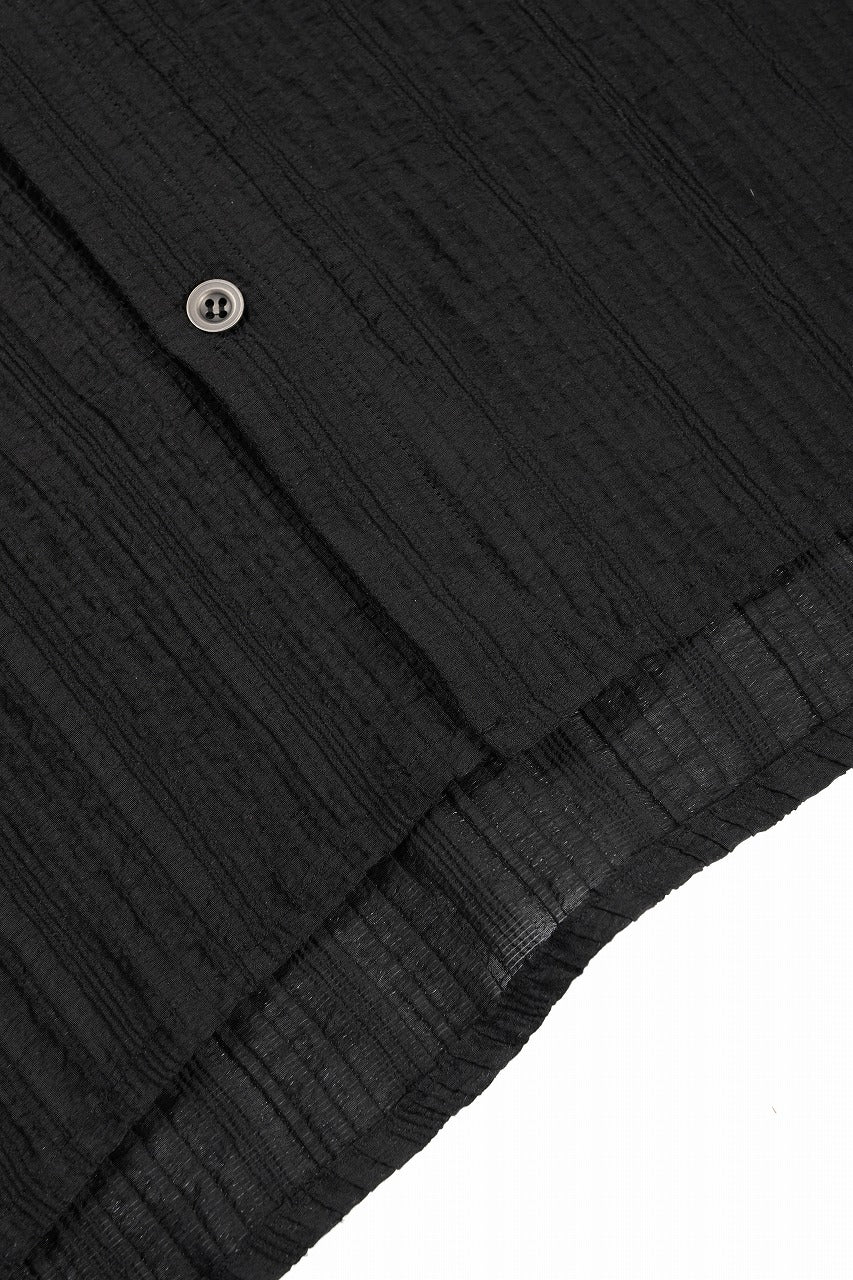 A.F ARTEFACT SHEER YO-RYU SHIRT (BLACK) - Image 8