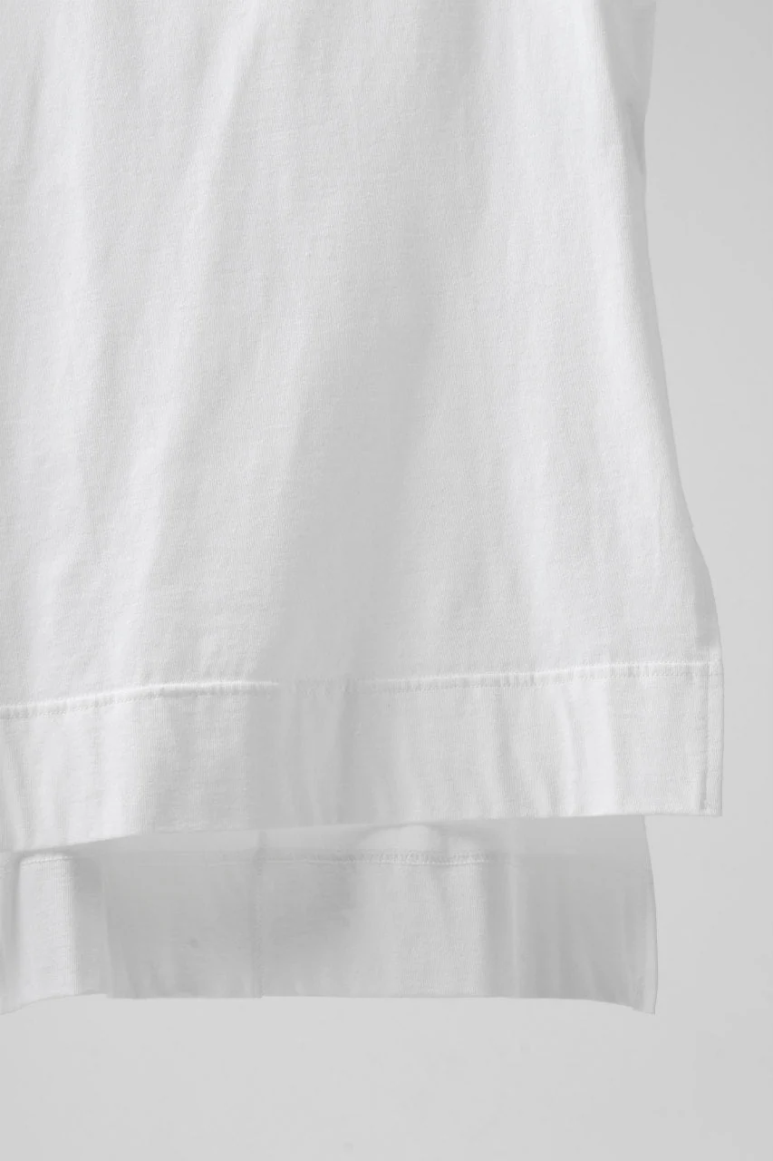 A.F ARTEFACT SIDE SLIT LONG TANK TOP (WHITE) - Image 7