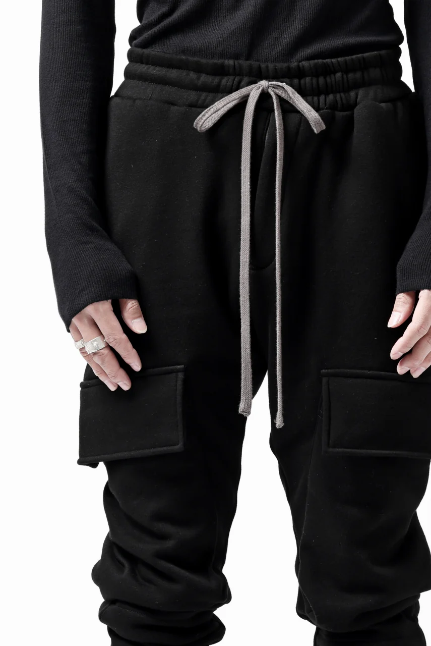A.F ARTEFACT SLIM CARGO POCKET PANTS / BOMBER HEAT® (BLACK) - Image 30