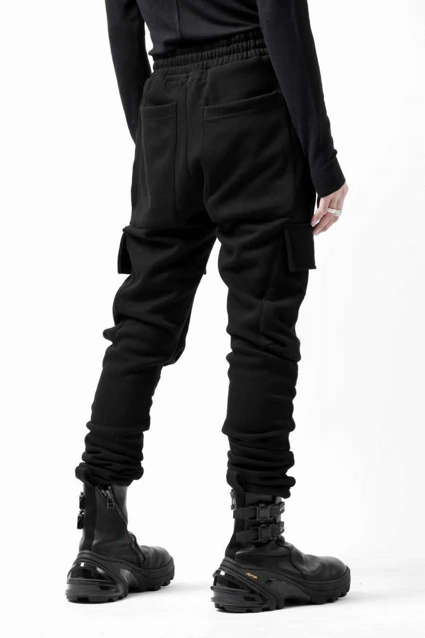 A.F ARTEFACT SLIM CARGO POCKET PANTS / BOMBER HEAT® (BLACK) - Image 8