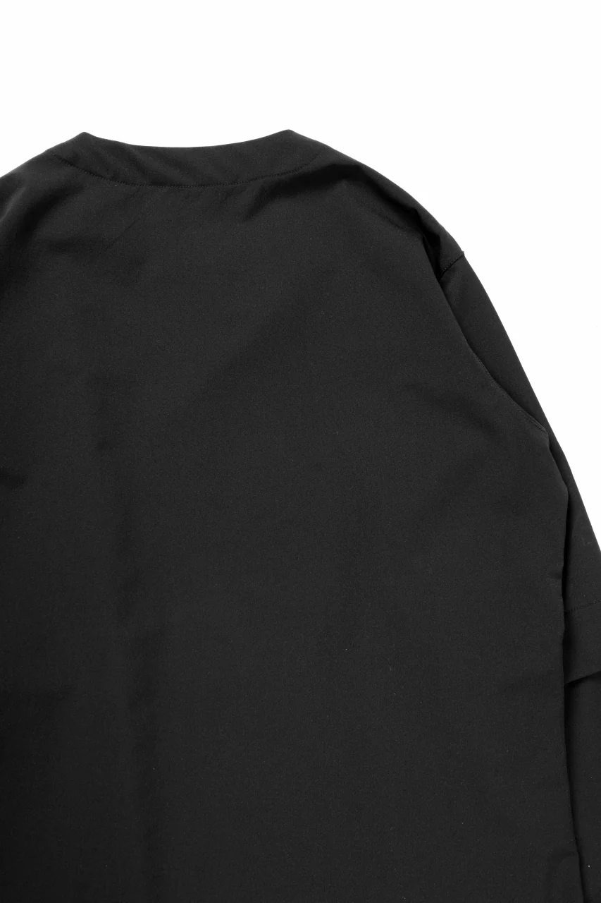 A.F ARTEFACT SNAP PULLOVER / TECH-SMOOTH (BLACK) - Image 12
