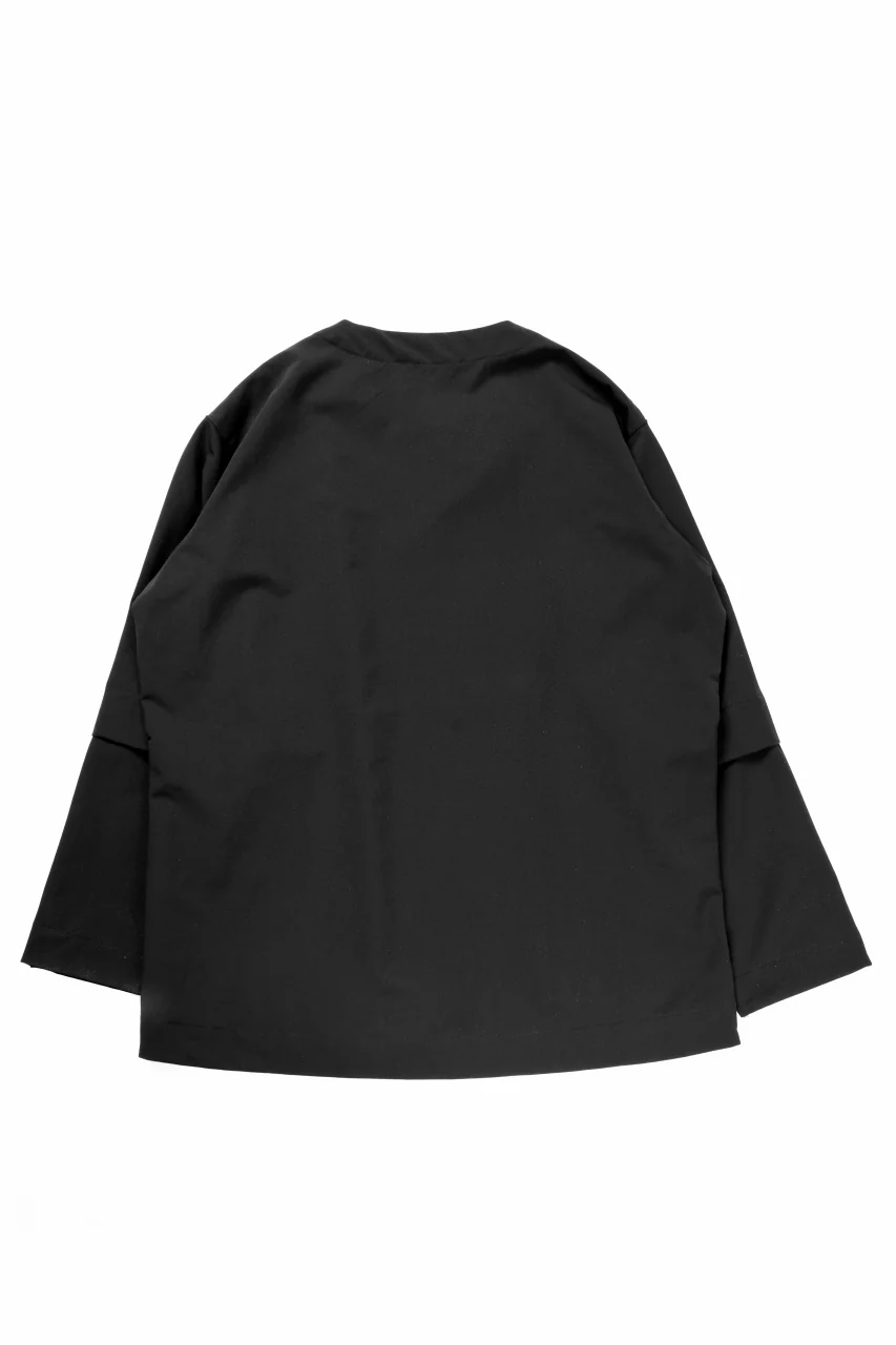 A.F ARTEFACT SNAP PULLOVER / TECH-SMOOTH (BLACK) - Image 2