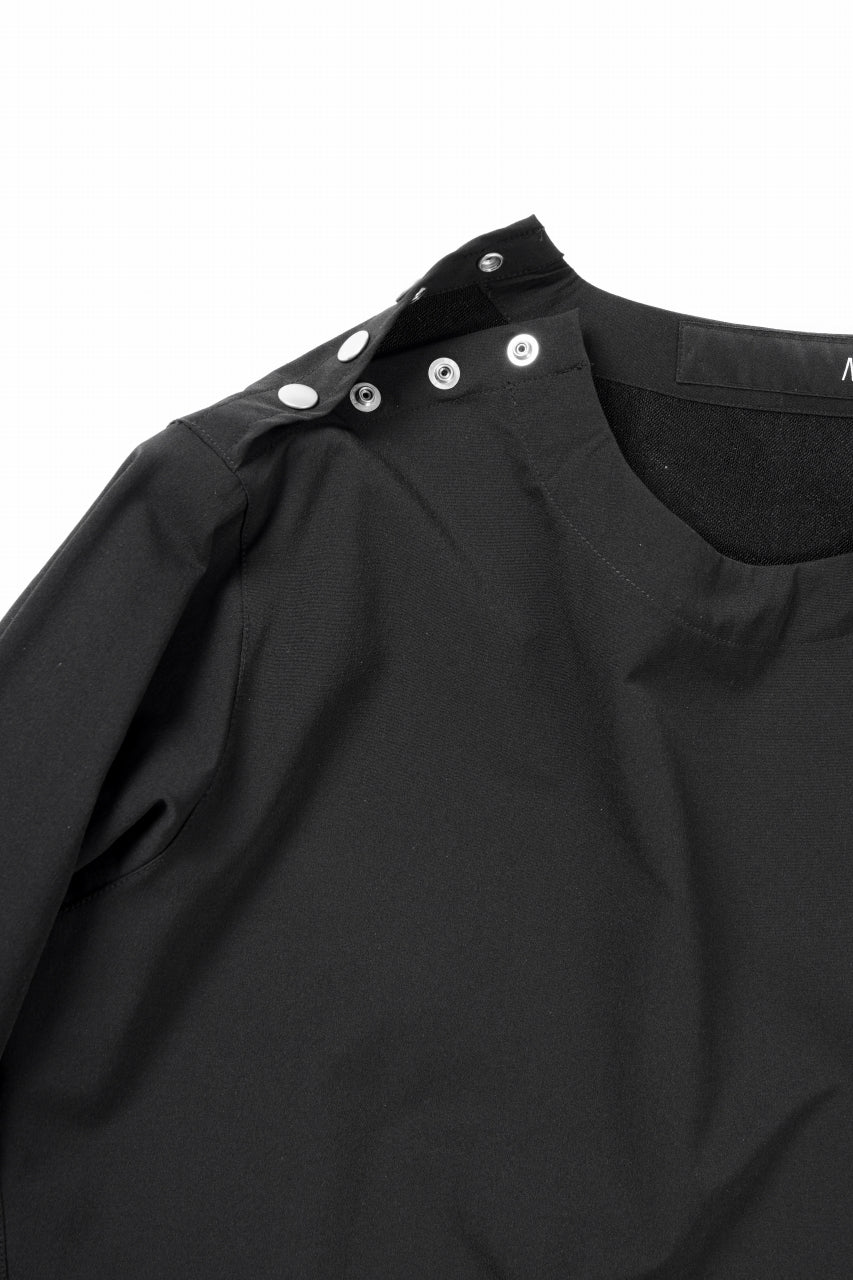 A.F ARTEFACT SNAP PULLOVER / TECH-SMOOTH (BLACK) - Image 9