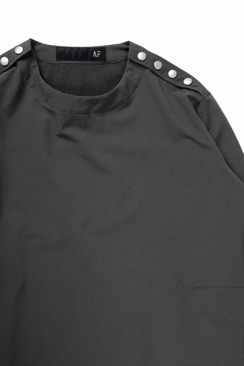 A.F ARTEFACT SNAP PULLOVER / TECH-SMOOTH (GREY) - Image 5