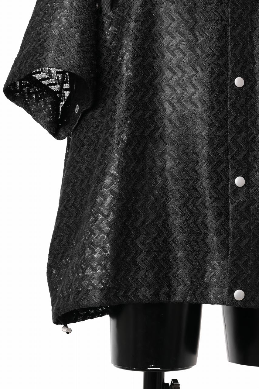 A.F ARTEFACT SNAPPED SQUEEZING SHIRT / SHADOW LACE (BLACK) - Image 22