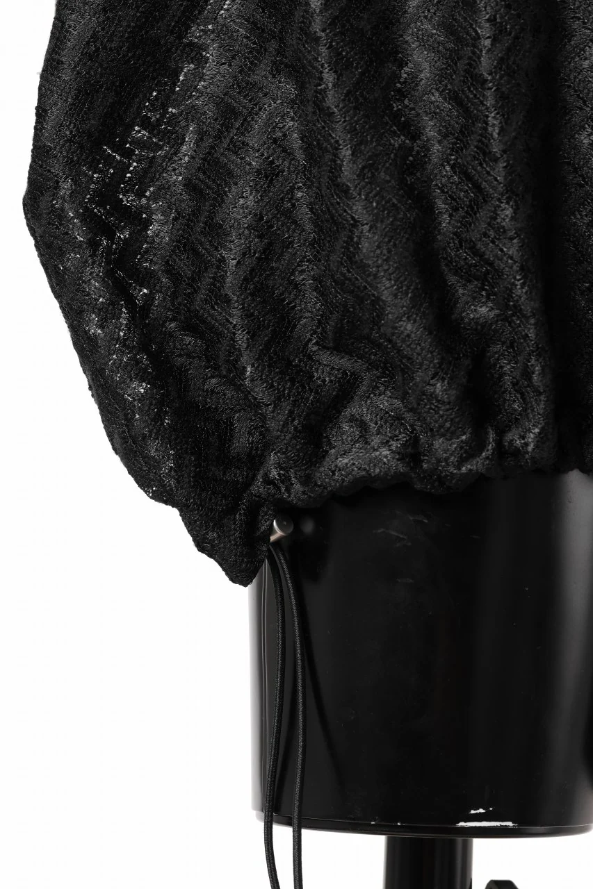 A.F ARTEFACT SNAPPED SQUEEZING SHIRT / SHADOW LACE (BLACK) - Image 25