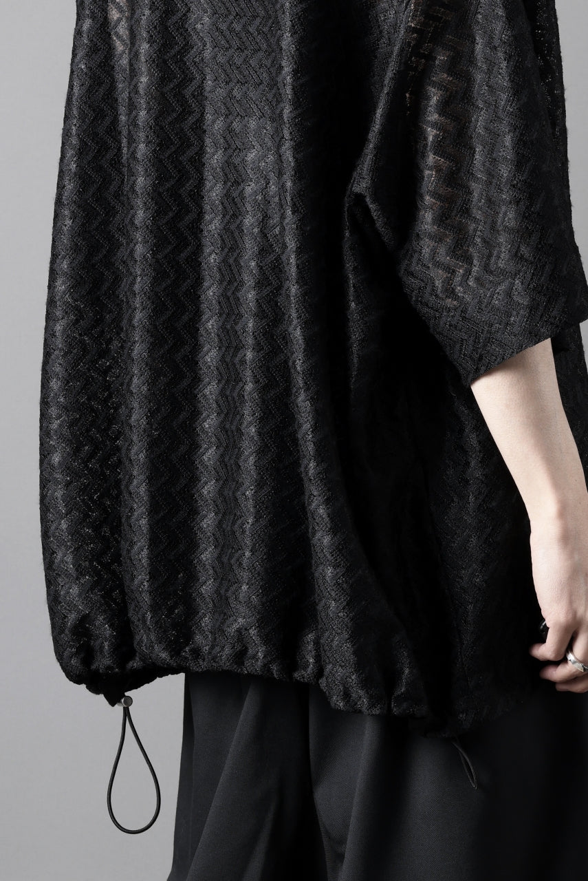 A.F ARTEFACT SNAPPED SQUEEZING SHIRT / SHADOW LACE (BLACK) - Image 28