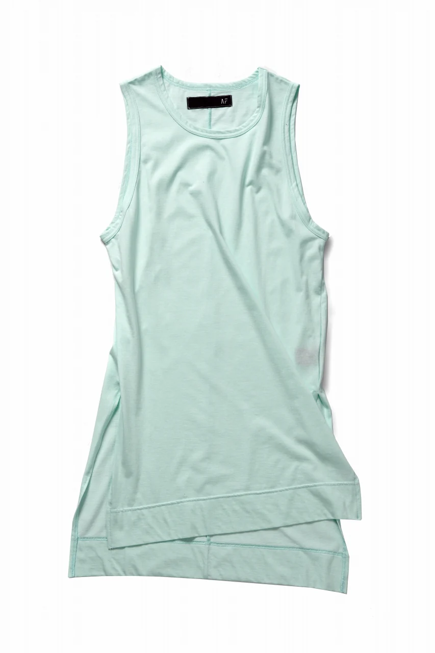A.F ARTEFACT SQURECUT LONG TANK TOP (MINT) - Image 3