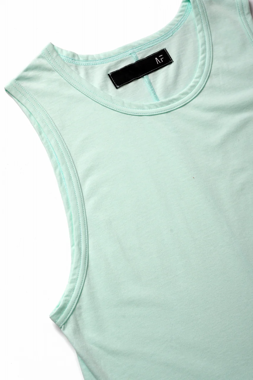 A.F ARTEFACT SQURECUT LONG TANK TOP (MINT) - Image 4