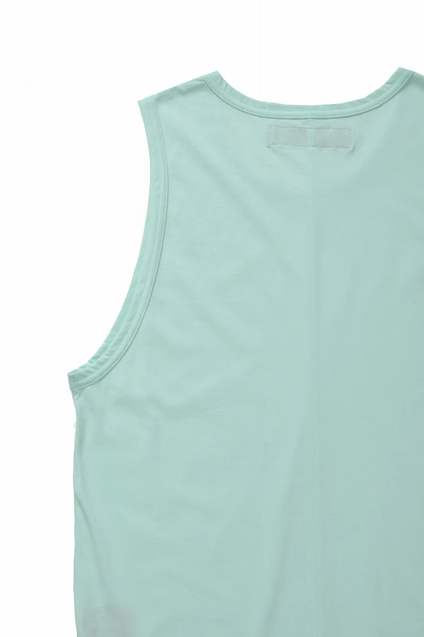 A.F ARTEFACT SQURECUT LONG TANK TOP (MINT) - Image 7