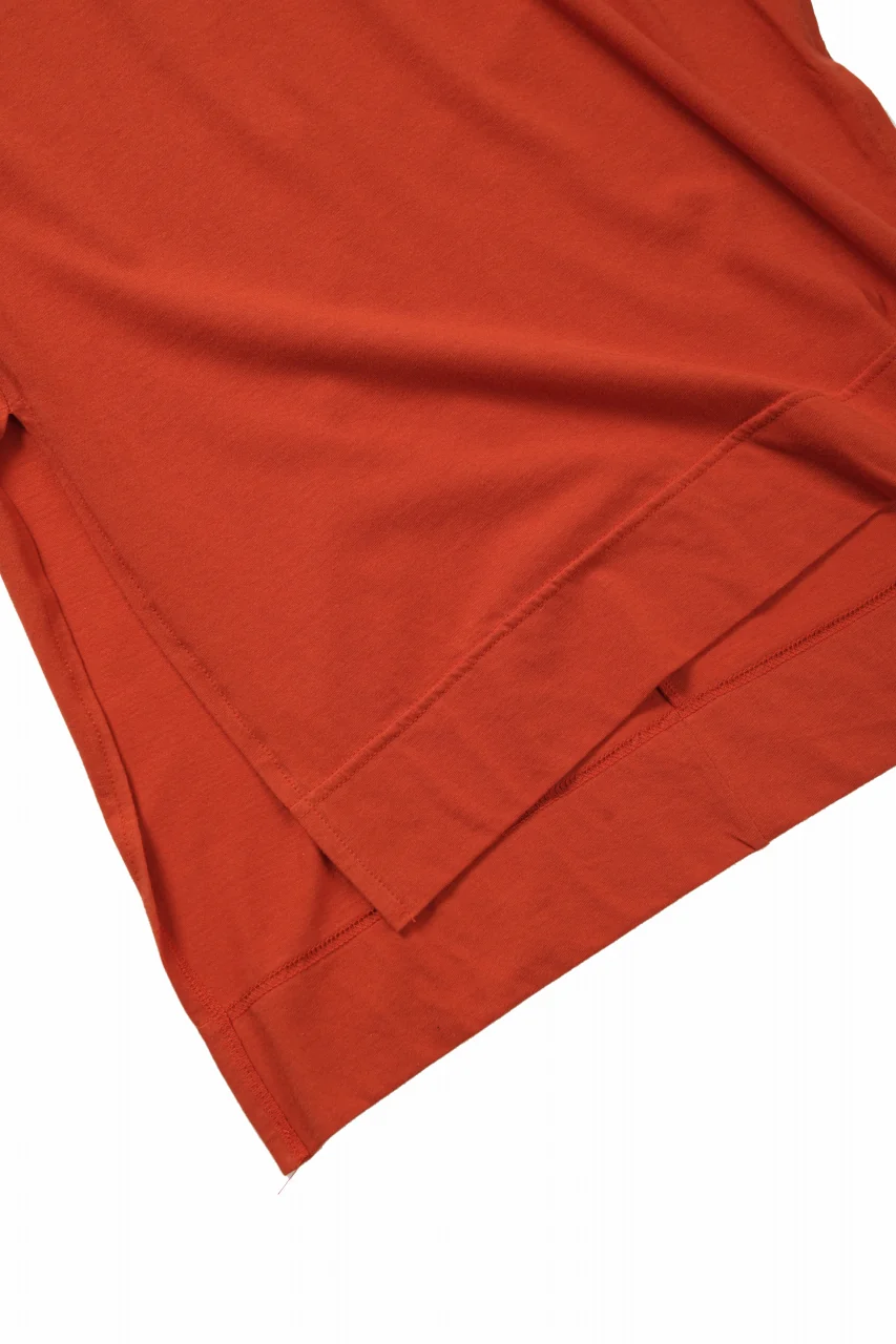 A.F ARTEFACT SQURECUT LONG TANK TOP (ORANGE) - Image 5