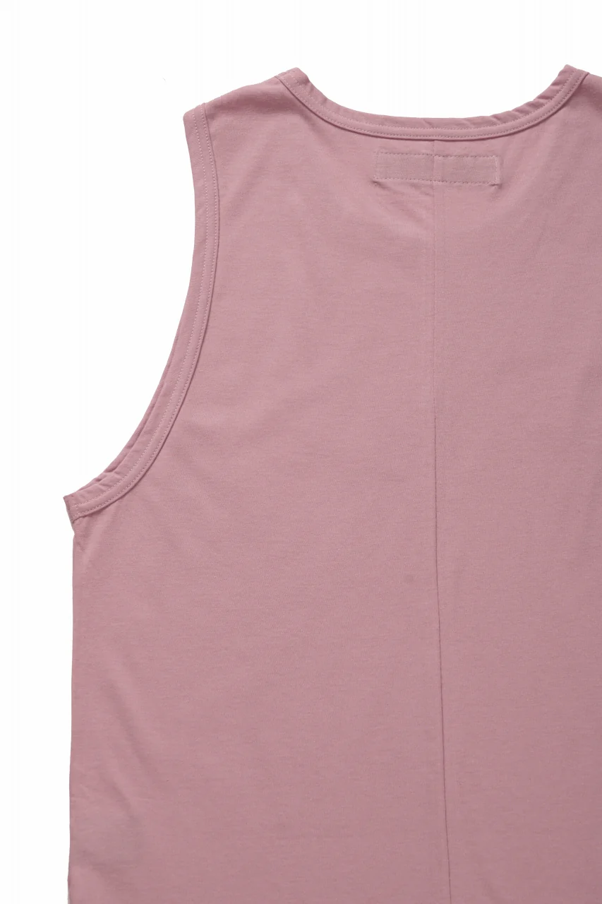 A.F ARTEFACT SQURECUT LONG TANK TOP (PINK) - Image 10