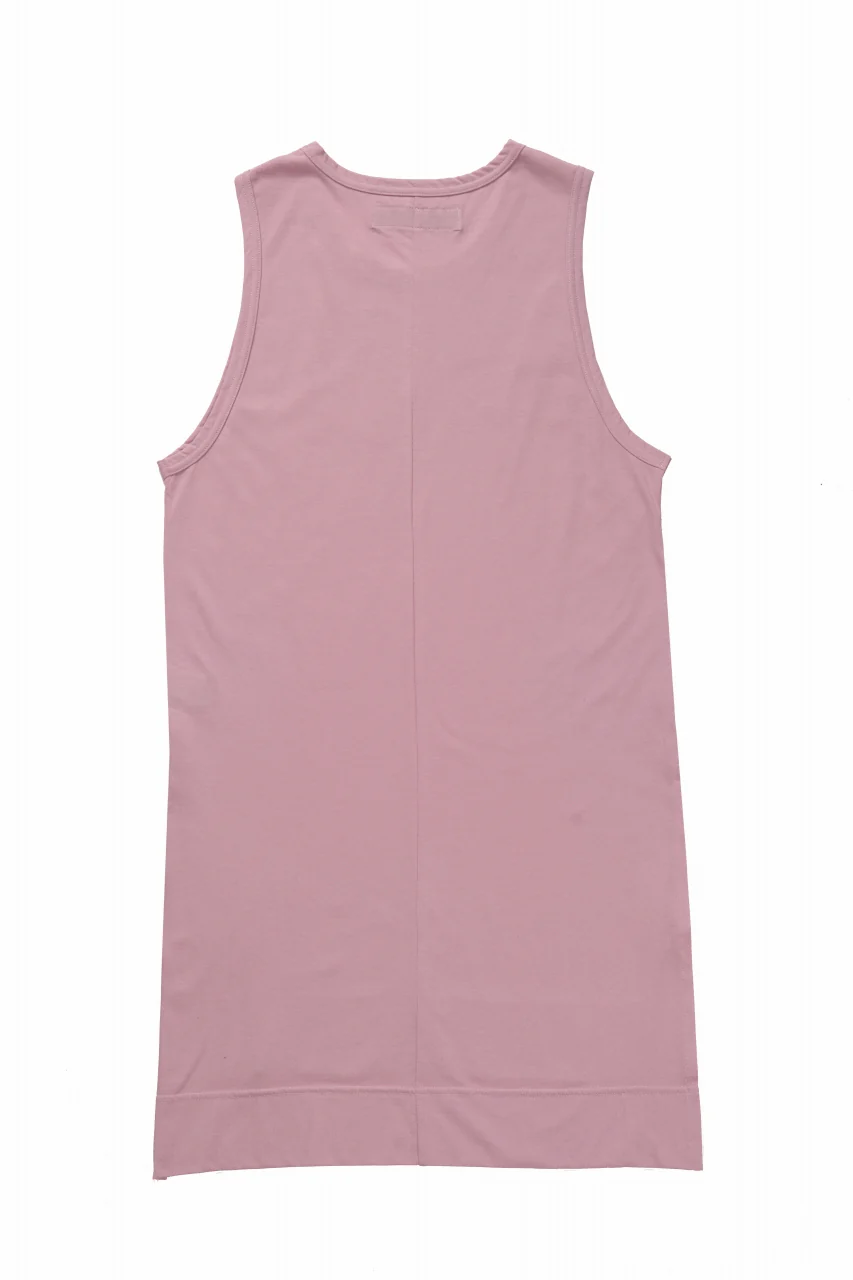 A.F ARTEFACT SQURECUT LONG TANK TOP (PINK) - Image 2