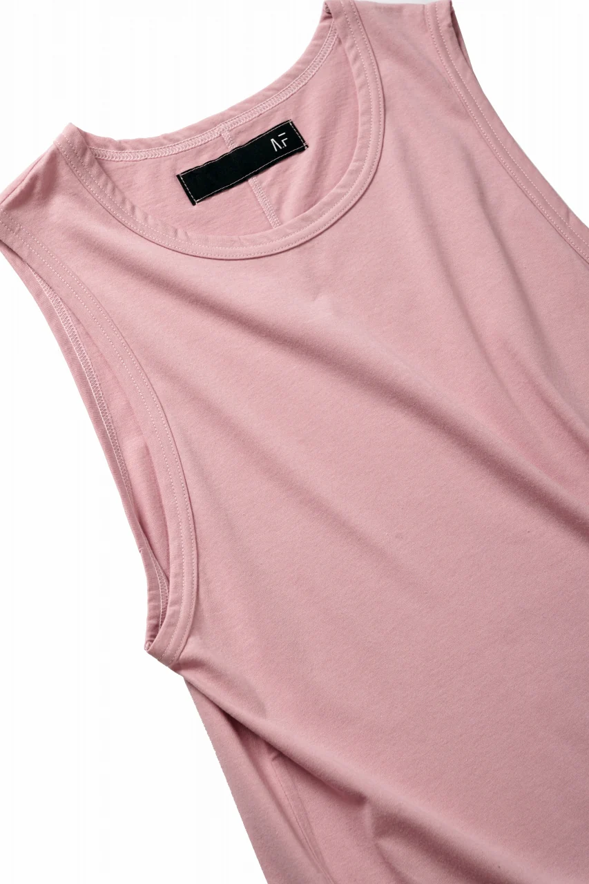 A.F ARTEFACT SQURECUT LONG TANK TOP (PINK) - Image 8