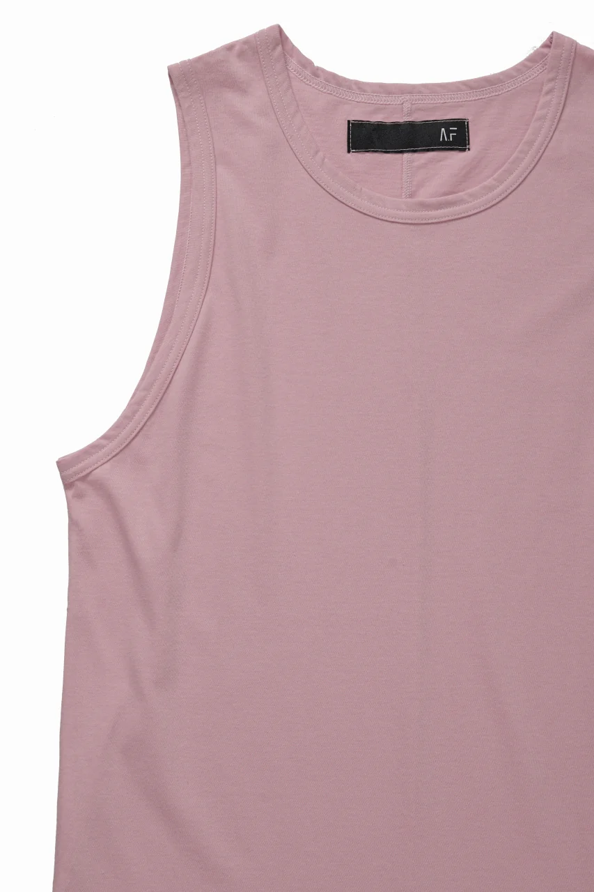 A.F ARTEFACT SQURECUT LONG TANK TOP (PINK) - Image 9