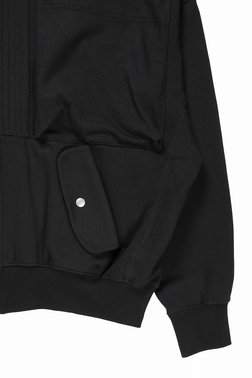 A.F ARTEFACT SWEAT ZIP HOODIE (BLACK) - Image 6