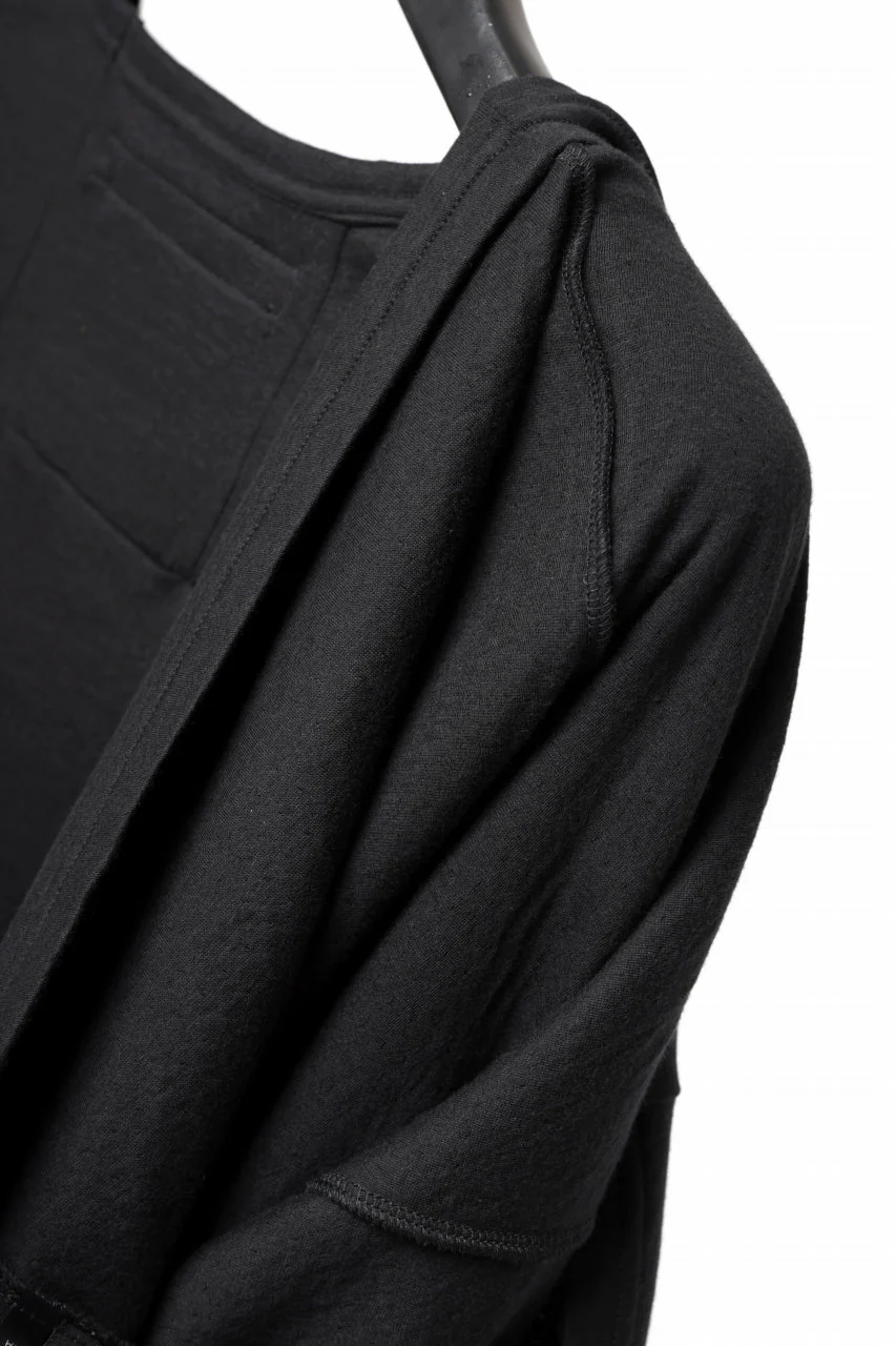 A.F ARTEFACT SWITCHING PATERN T-SHIRT / L.JERSEY (BLACK)A.F ARTEFACT SWITCHING PATERN T-SHIRT / L.JERSEY (BLACK) - Image 4