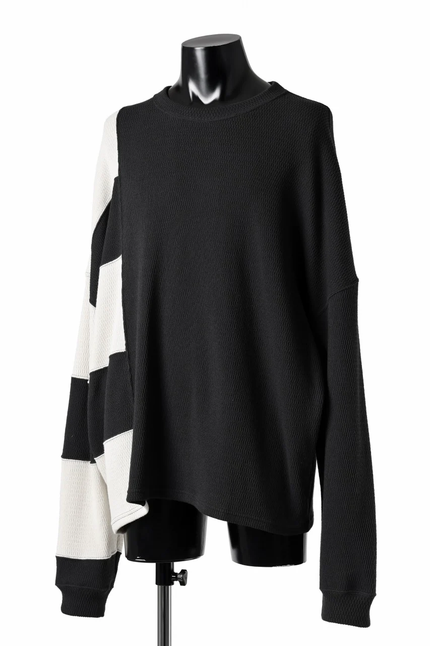A.F ARTEFACT THERMAL SWITCHING TOP (BLACK x IVORY) - Image 2