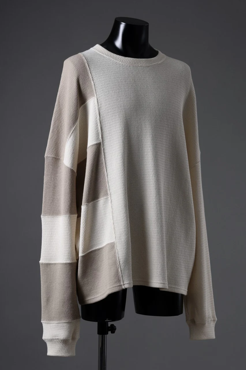 A.F ARTEFACT THERMAL SWITCHING TOP (IVORY x BEIGE) - Image 2