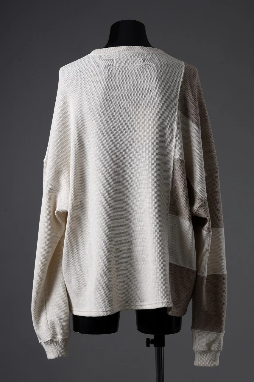 A.F ARTEFACT THERMAL SWITCHING TOP (IVORY x BEIGE) - Image 5