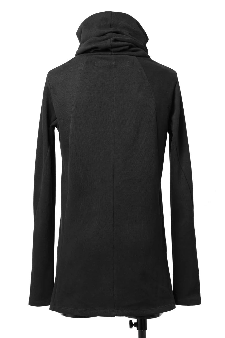A.F ARTEFACT TURTLE NECK PULLOVER / COPE KNIT JERSEY (BLACK) - Image 10