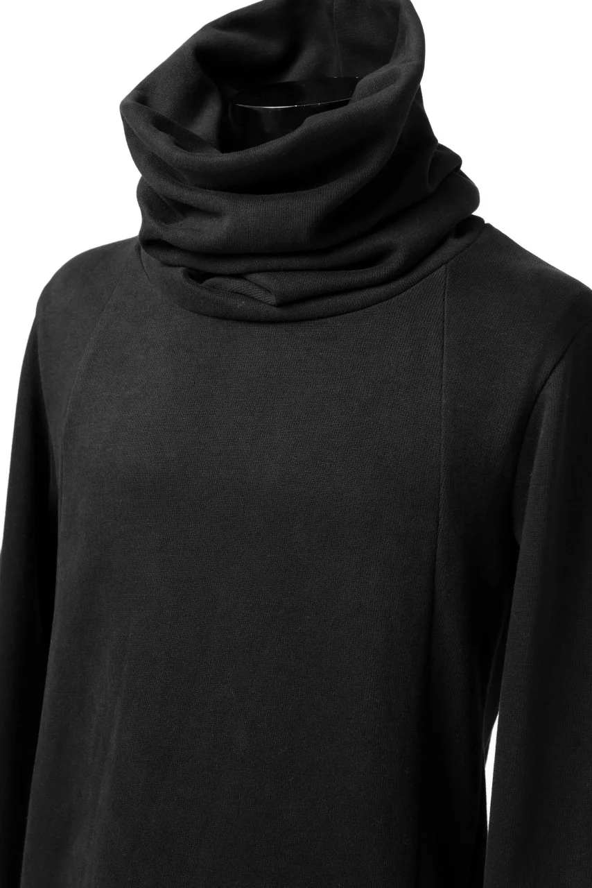 A.F ARTEFACT TURTLE NECK PULLOVER / COPE KNIT JERSEY (BLACK) - Image 15