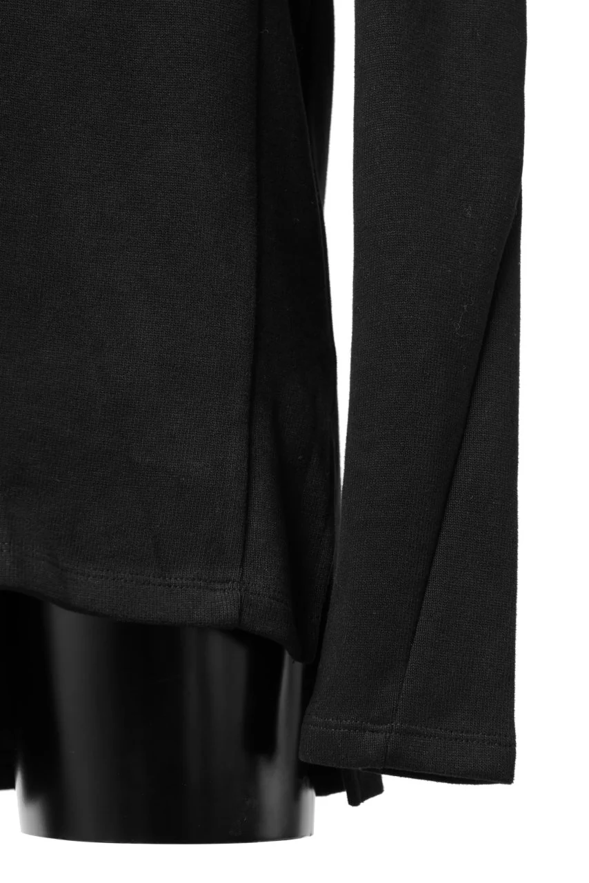 A.F ARTEFACT TURTLE NECK PULLOVER / COPE KNIT JERSEY (BLACK) - Image 16